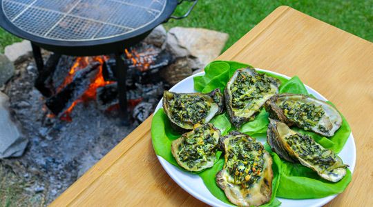 Blog image for Smoked Oysters Rockefeller