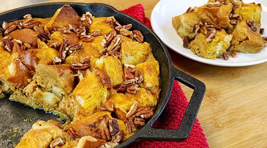 Blog image for Sweetpotato Bread Pudding