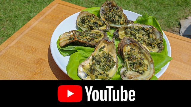 Smoked Oysters Rockefeller Video