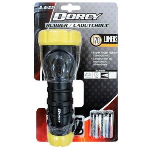 LED 170 Lumen Rubber Flashlightimage
