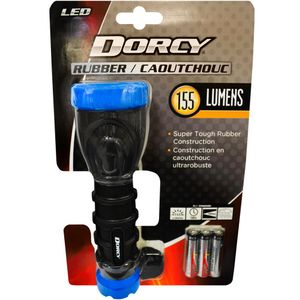 Rubber LED Flashlight, 155 Lumensimage