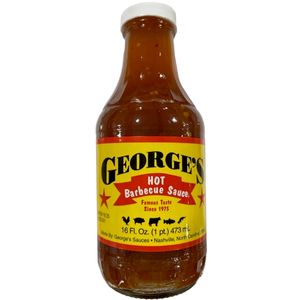 Georges BBQ Sauce Hot 16 fl. oz.image