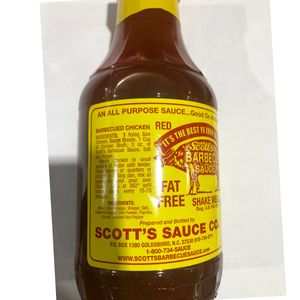 Scotts Barbecue Sauce (Red Hot - Fat-Free) 16 Oz.image