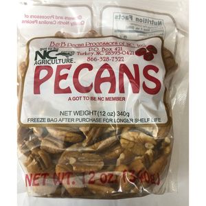 B & B Pecan Processors of NC, Inc. 12 oz. Bagimage