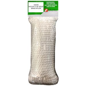 #10 Solid Braided Nylon Rope, 5/16 In. x 50 Ft.image
