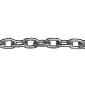 High Test Chain, 1/4 In. Grade 43 Galvanized Steelimage
