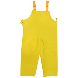 Yellow Rain Bibs Pant, Size L/XLimage