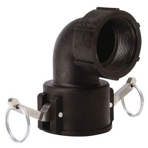 2" Female Coupler, 90 Degree, Type Dimage