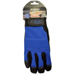 Blue Mechanic Glove Pair, Mediumimage