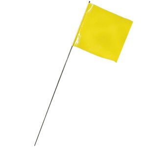 30 4x4 Yellow Marking Flags |image