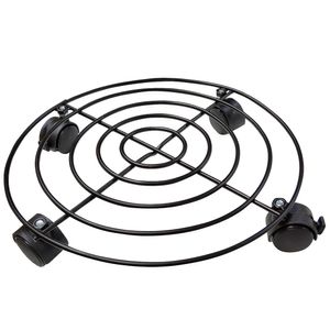 Plant Mover Black Metal Wireimage