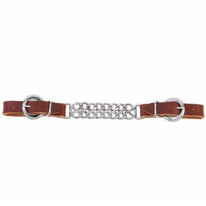 Double Flat Link Chain Curb Strapimage