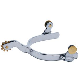 Ladies Roping Spurs W/plain Bandimage