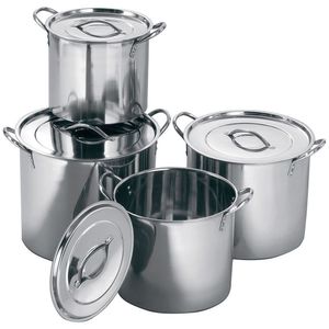4 pc Stock Pot (4,6,8,11 Qt)image
