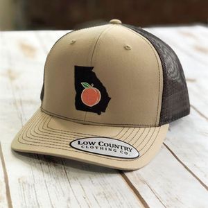 ga peach khaki/brown hatimage