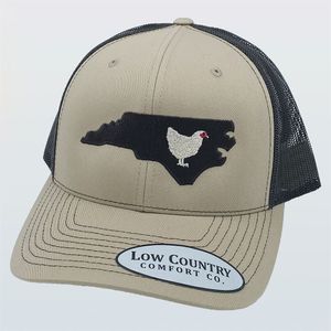 Low Country N.C. Chicken, Khaki/Brown Snapback Hatimage