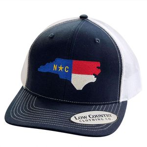 NC State Flag Navy/White Hatimage