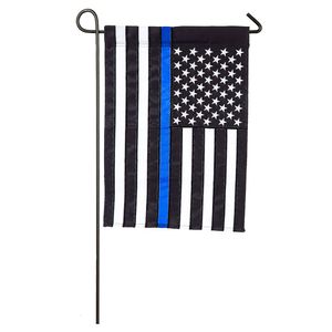 Thin Blue Line Garden Flagimage