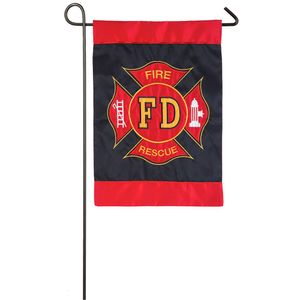 Fire Department Garden Flagimage