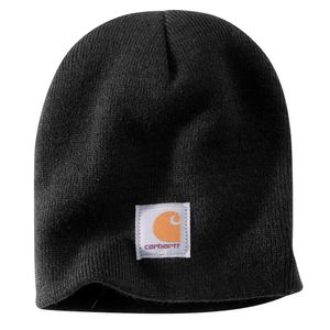 Black Acrylic Beanie Hatimage