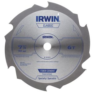 Circular Saw Fiber Cement Blade 7 1/4 - 6 Tooth Irwin&reg; Weldtec&trade;image