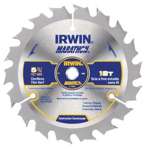 Cordless Circular Saw Blade 5 3/8 18 Teeth Irwin&reg; Weldtec™image