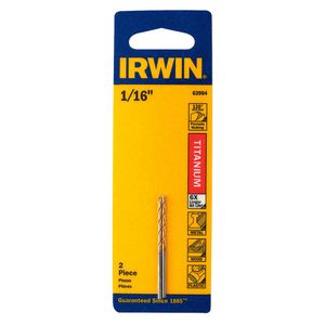 1/16 x 1 7/8 Titanium Nitride Coated High Speed Drill Bitimage