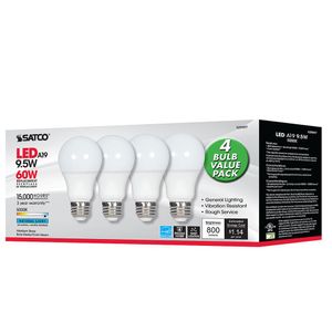 Satco A19 Led Bulb Equal To 60w-5000kimage
