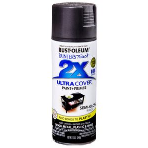 Painters Touch&reg; Rustoleum 2x Semi-gloss Blackimage