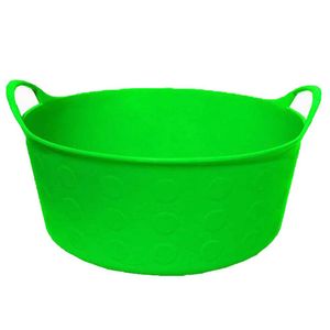 Tuff Short Flex Tub 4 Gallon Greenimage