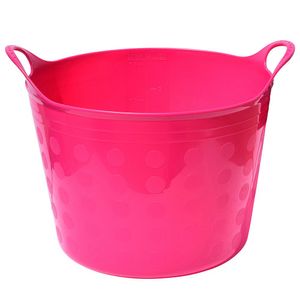 Tuff Flex Tub 12 Gallon Pinkimage