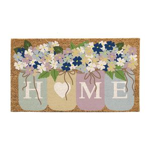 Welcome Mason Jar Coir Matimage