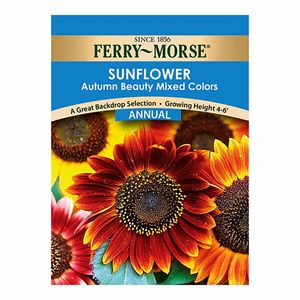 Ferry~Morse&reg; Sunflower Autumn Beauty Mixed Colors Annual Seedsimage