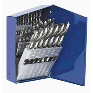 Drill Bit Set 29 Piece High Speed Steel 3/8 Reduced Shankimage