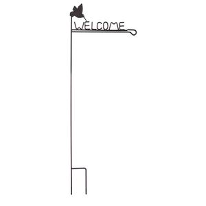 Welcome Garden Flag Standimage