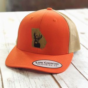 Ga Deer Orange/khaki Hatimage