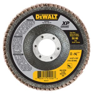 Ceramic Flap Disc Type 29 4-1/2 x 7/8image
