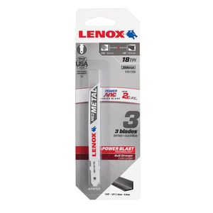 3-5/8 x 18 TPI T-shank Power Arc&reg; Jig Saw Blade 3 Packimage