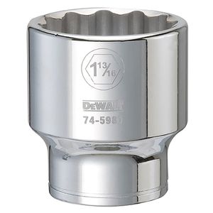 3/4 Drive 1-13/16 12 Point Vanadium Steel Socketimage