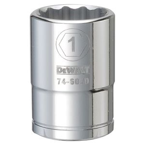 3/4 Drive 1 12 Point Vanadium Steel Socketimage