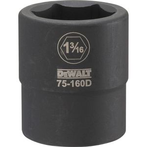 3/4 Drive 1-3/16 Black Oxide 6 Point Impact Socketimage