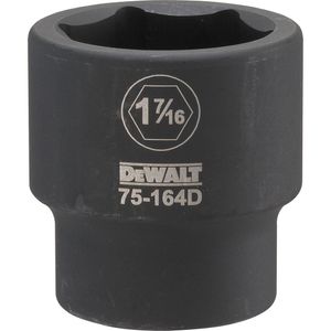 3/4 Drive 1-7/16 Black Oxide 6 Point Impact Socketimage