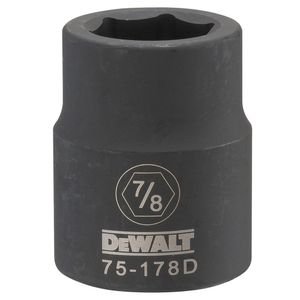 3/4 Drive 7/8 Black Oxide 6 Point Impact Socketimage
