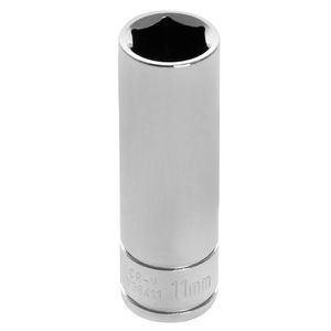 1/4 drive 11mm 6pt deep well socketimage