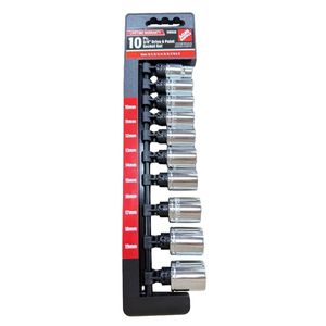 Agri Supply 10pc 3/8 drive met socket setimage