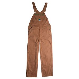 liberty duck bib tan 34x30 overallsimage
