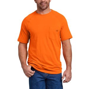 short sleeve tee bright orange mimage