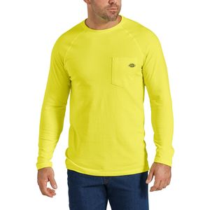 long sleeve tee bright yellow mimage