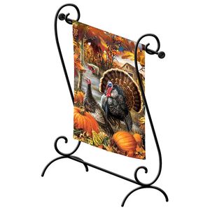 Porch Scroll Garden Flag Standimage