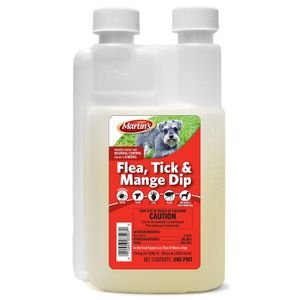 flea tick & mange dog dip pintimage